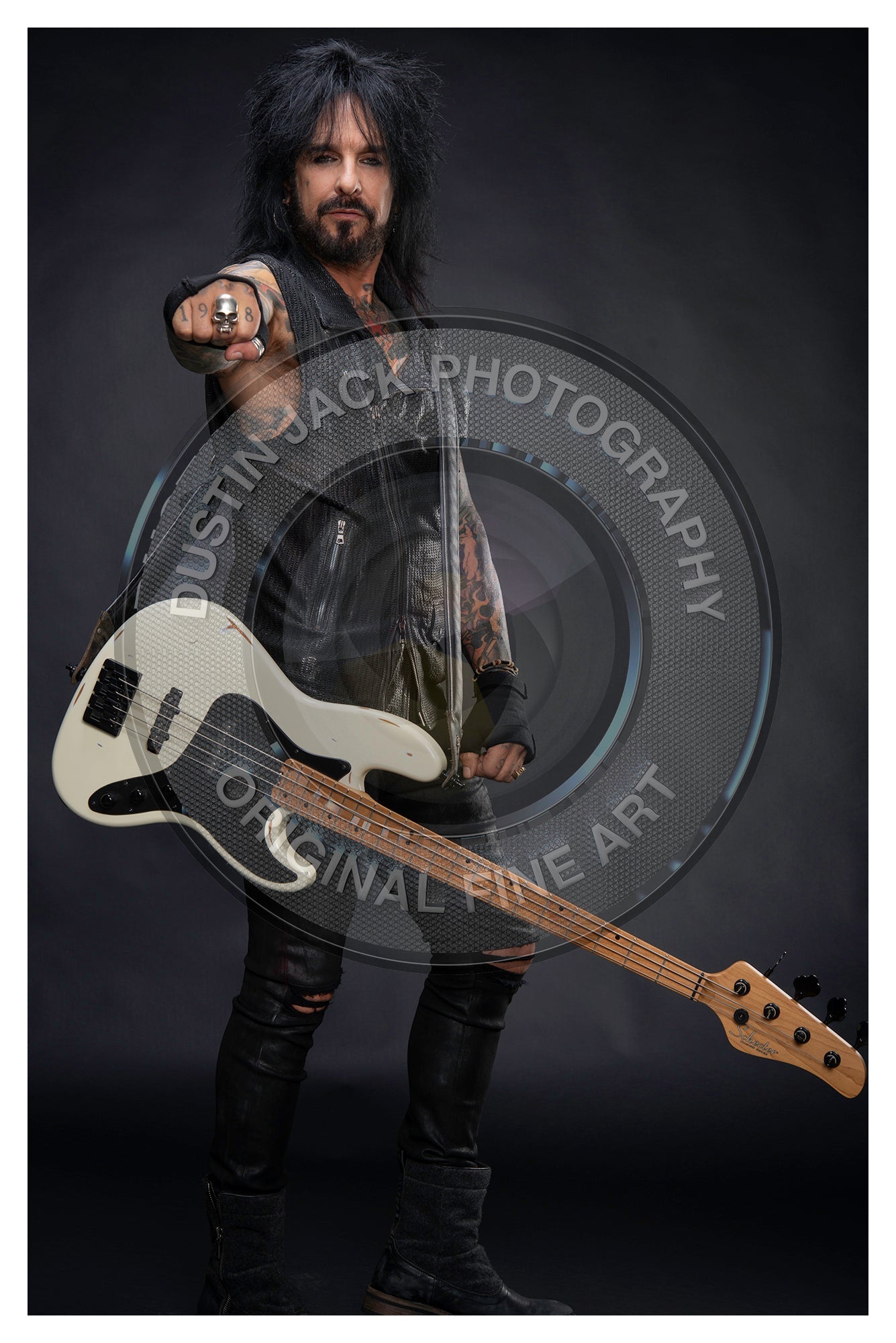 Nikki Sixx Bass Slinger - Dustin Jack Photo