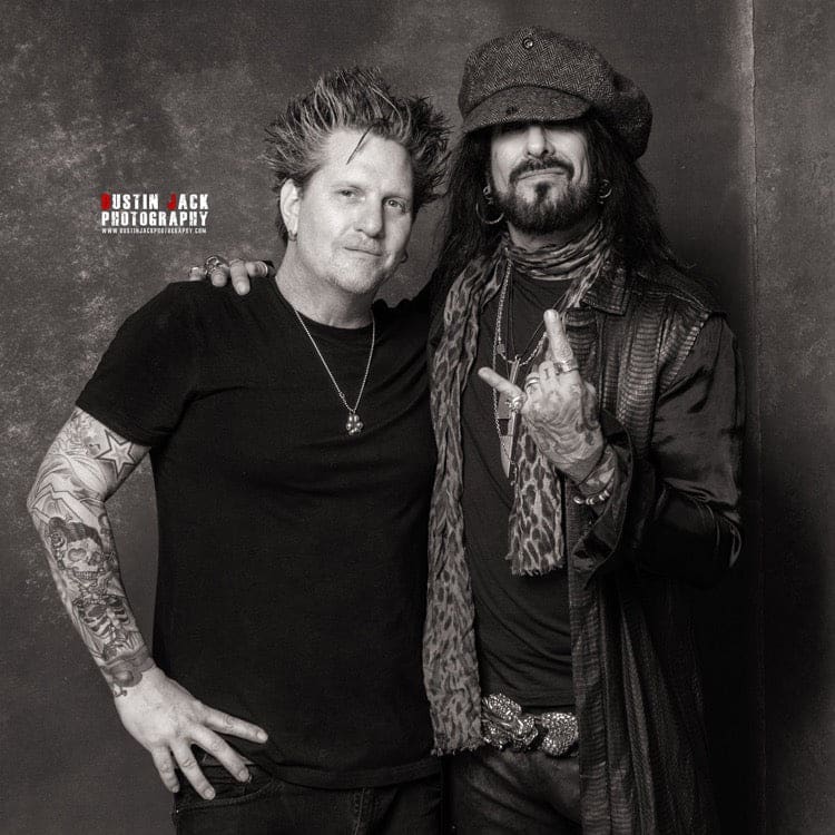 Nikki Sixx Limited Edition Giclee' 16x24 'Dark Stare' - Dustin Jack Photo